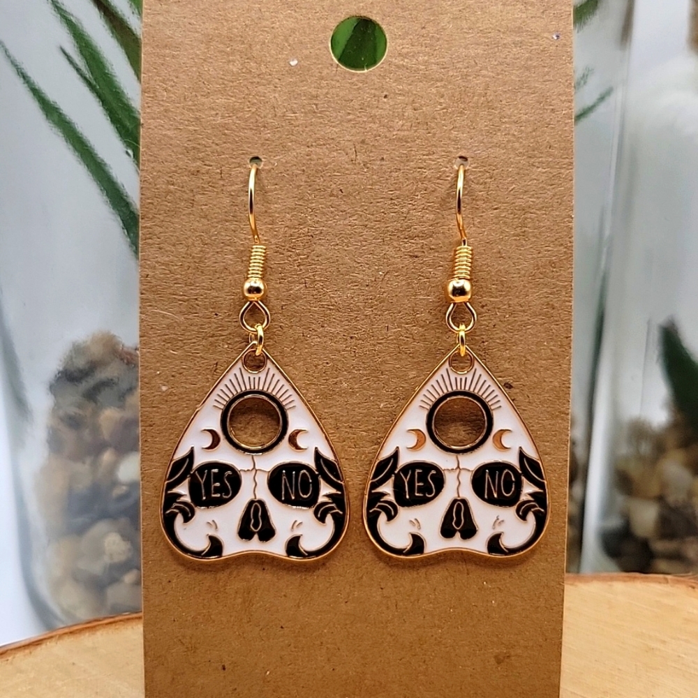 2/$12 ouija earrings